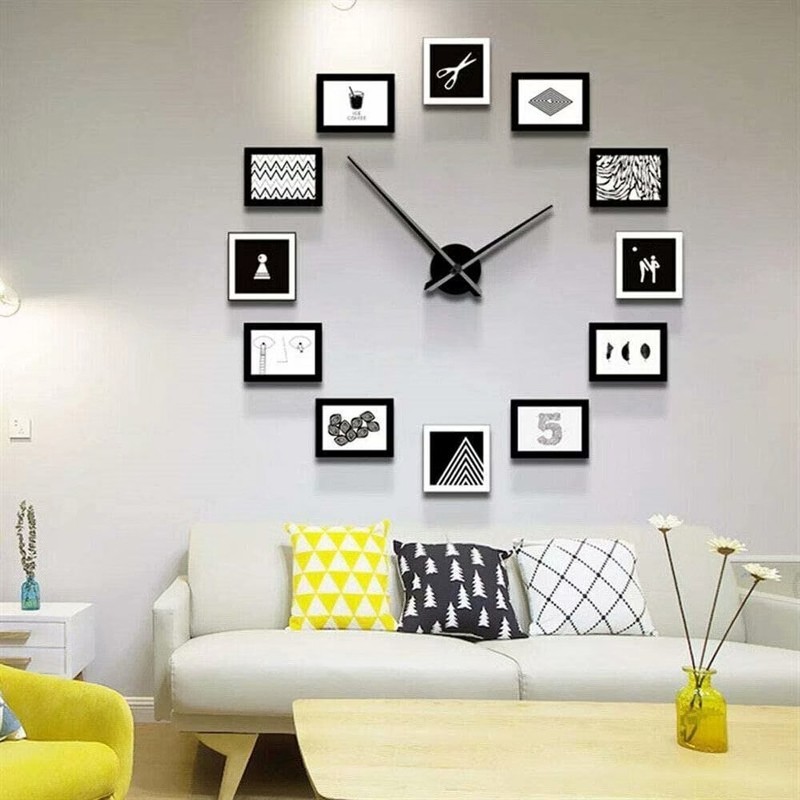 Coolest wall clocks with pictures in a bigger design