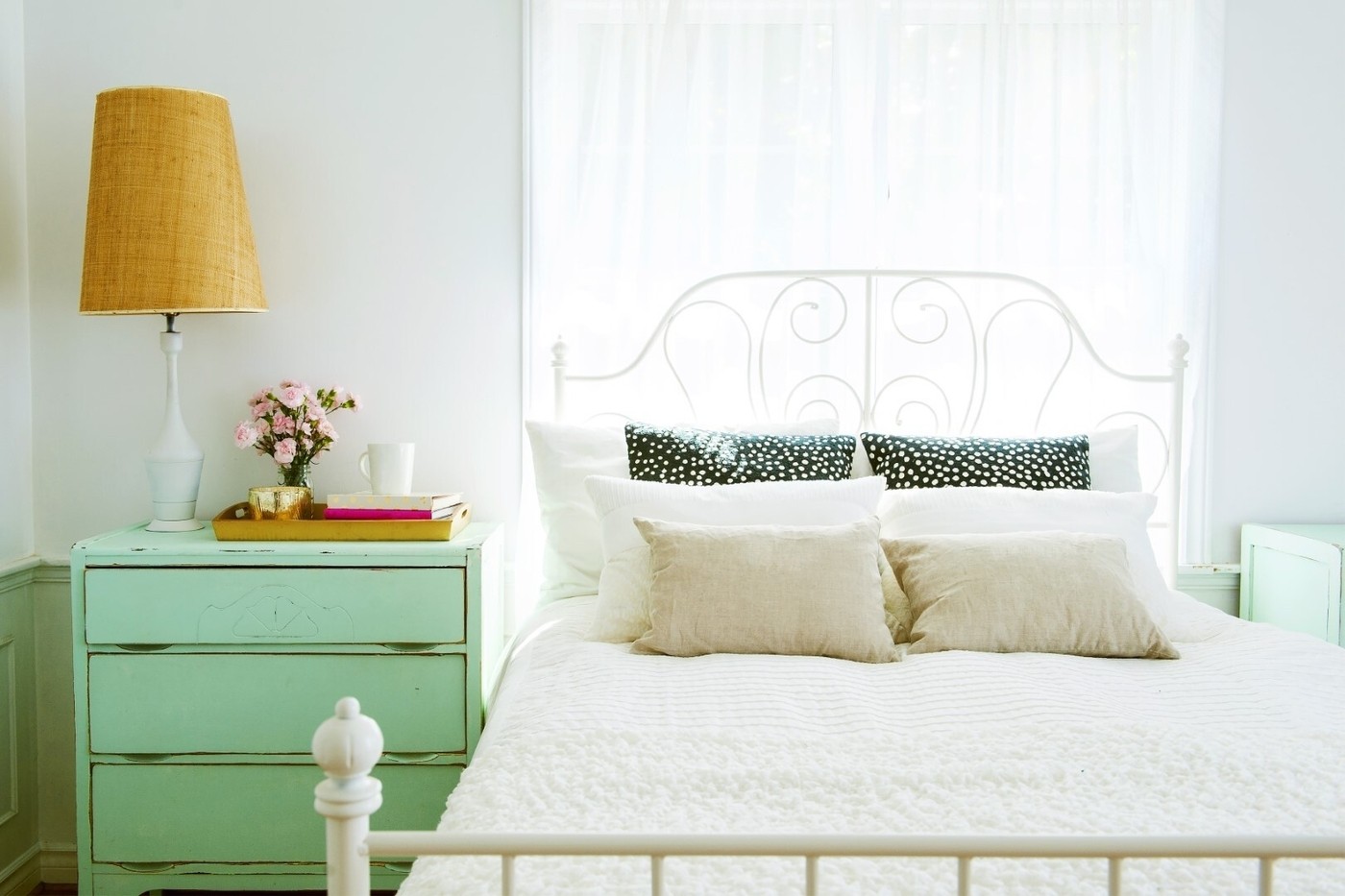 Cozy cottage bedroom