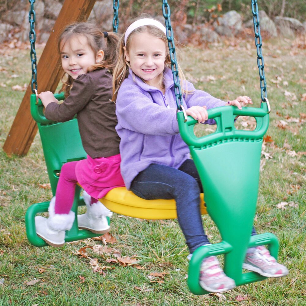 Creative Playthings Green/Yellow Glider