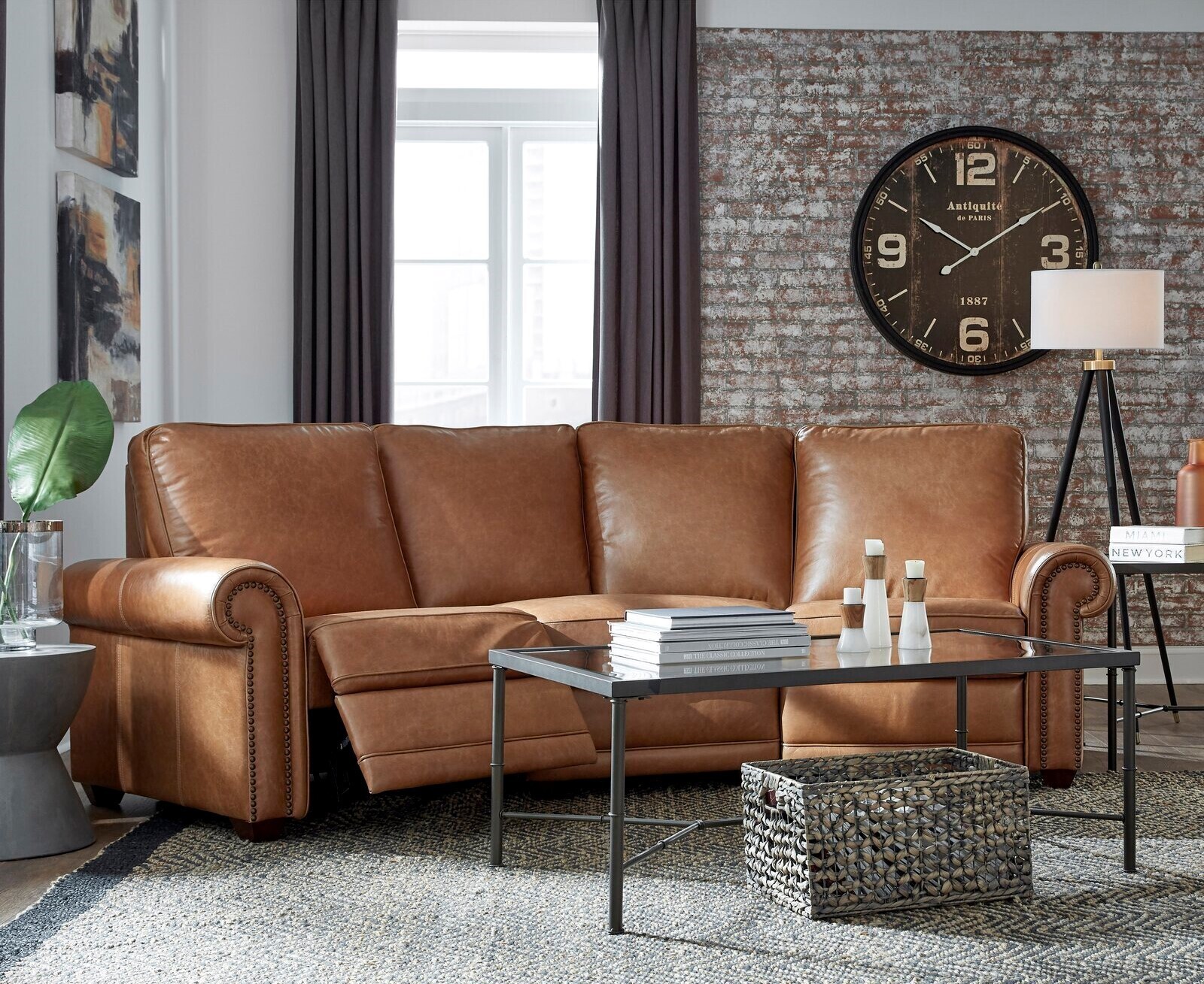 Small Leather Sectional Sofas
