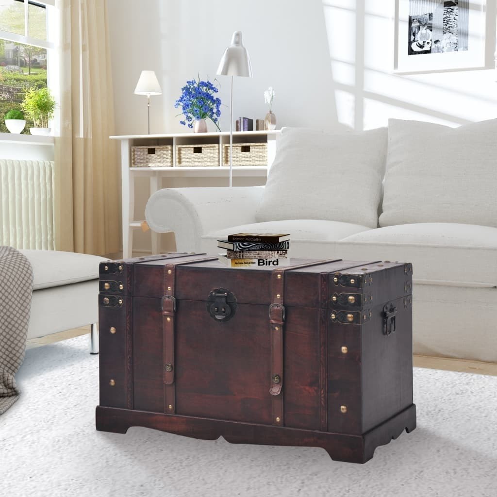 Decorative Vintage Oversized Storage Trunks