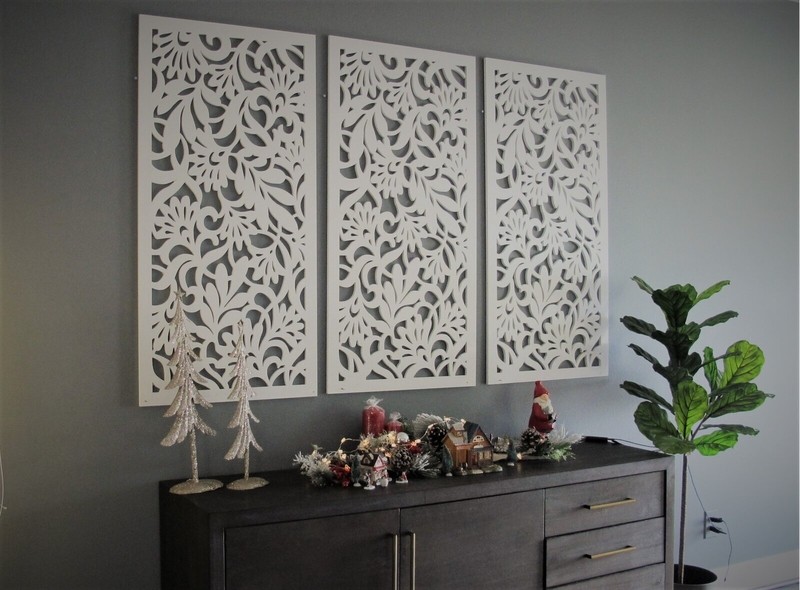 Decorative wall screens