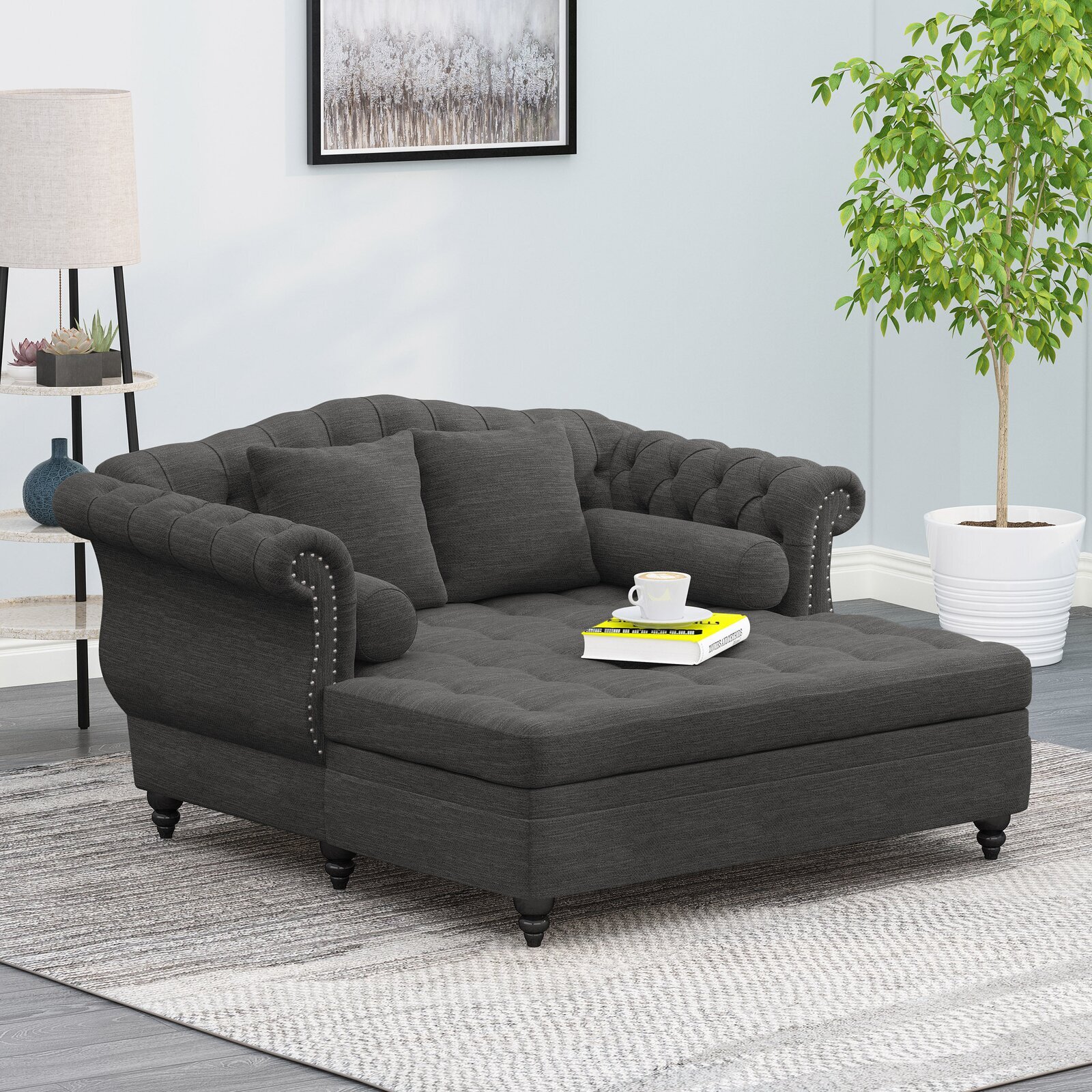 Double Wide Chaise Lounge Indoor