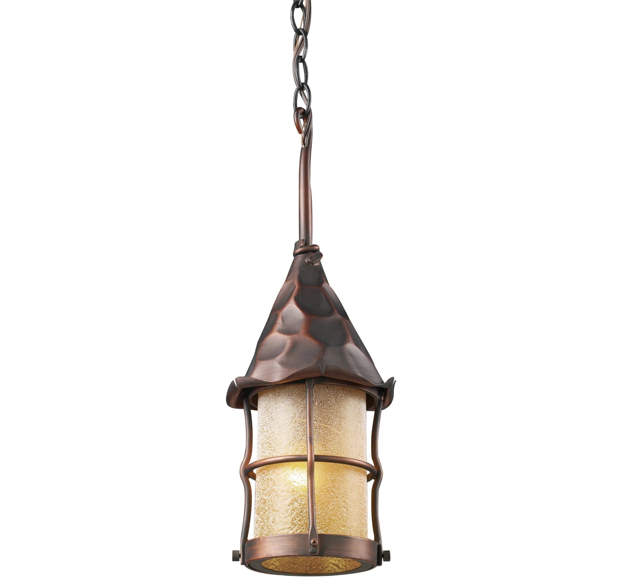 Extra large outdoor hanging lighting with a whimsical feel