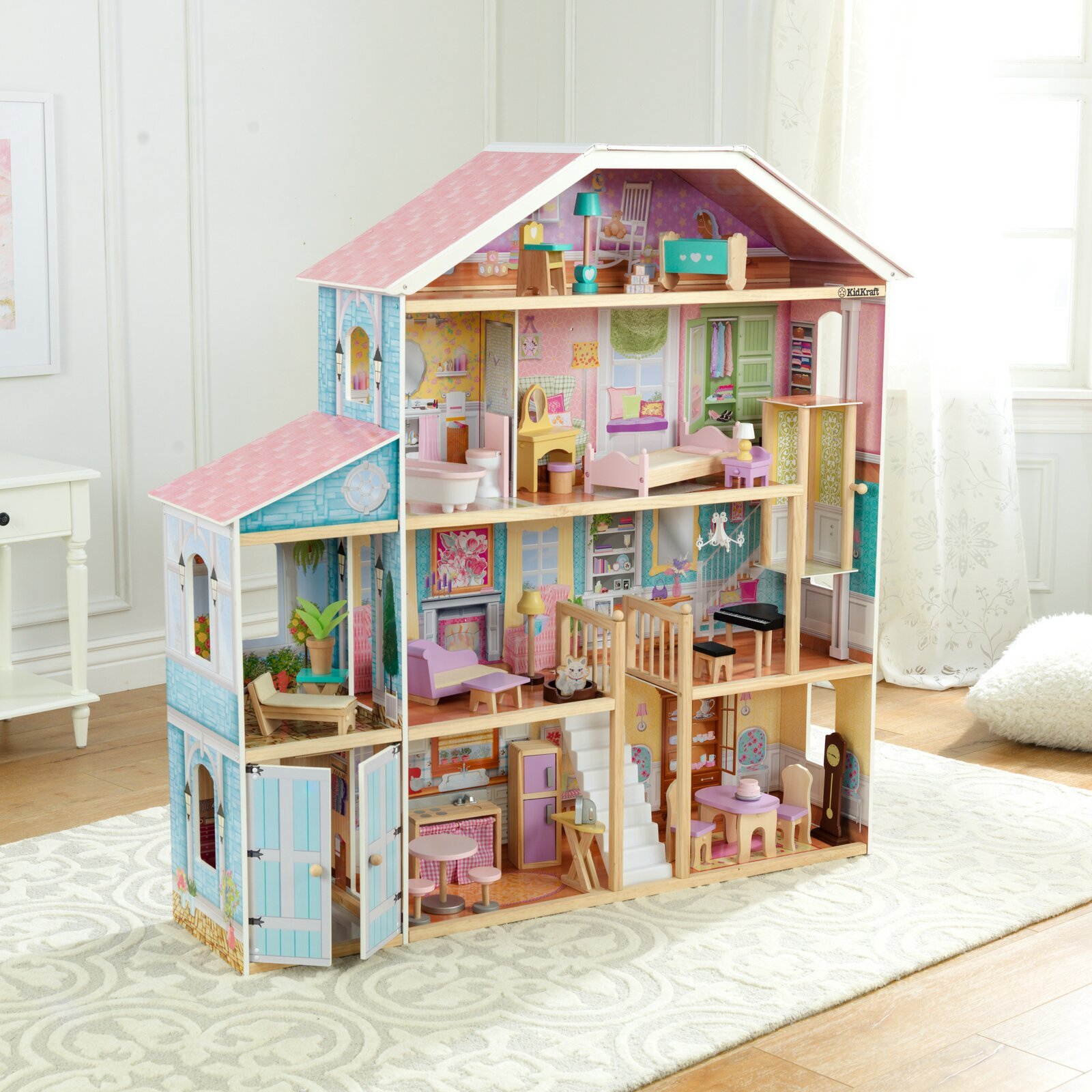 Large Doll Houses (Wooden Dollhouses)