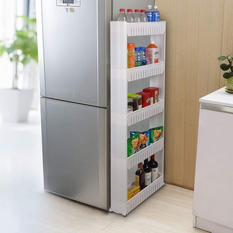Extremely narrow pull out cabinet in a taller design
