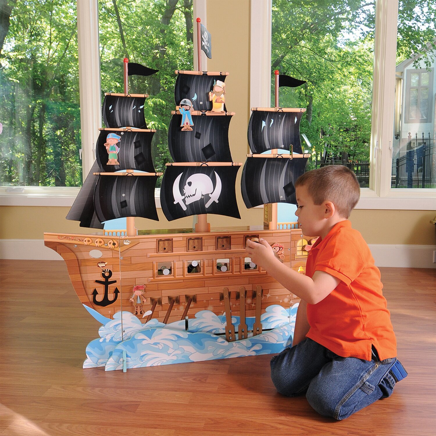 Fantasy inspired Large Wooden Doll House for Boys