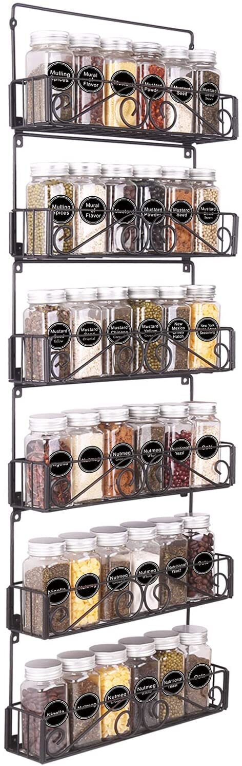 Foldable Extra Large Spice Rack 