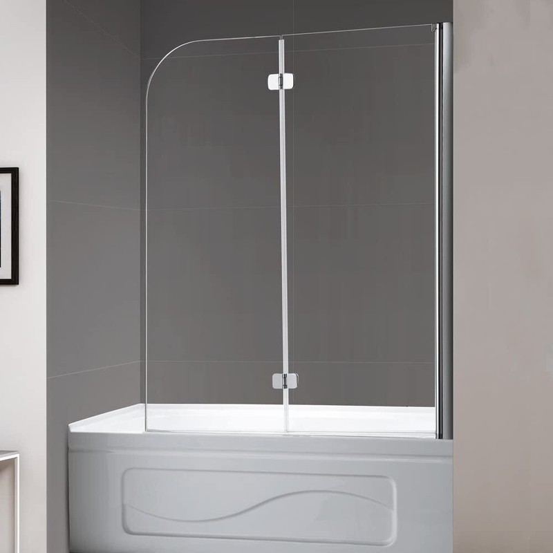 Frameless Hinged Tub Door