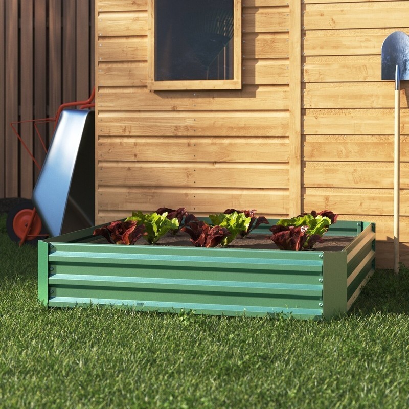 Galvanized Steel Raised Bed