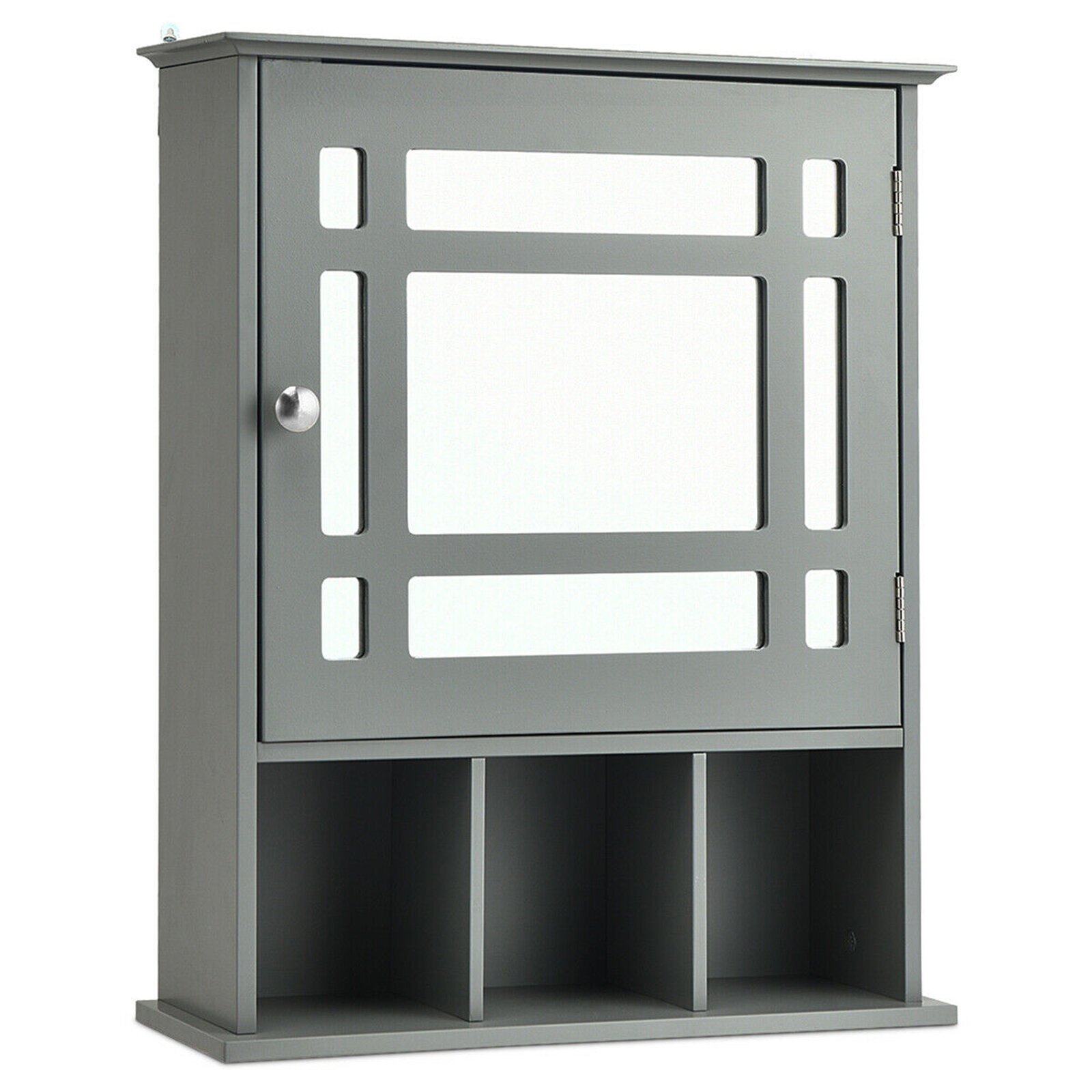 Geometric Unique Recessed Medicine Cabinet