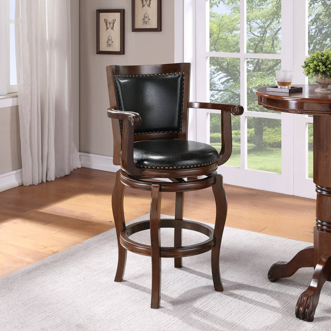 High end Bar Stools With Arms