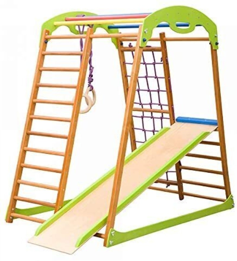 Indoor Wooden Playground for Kids