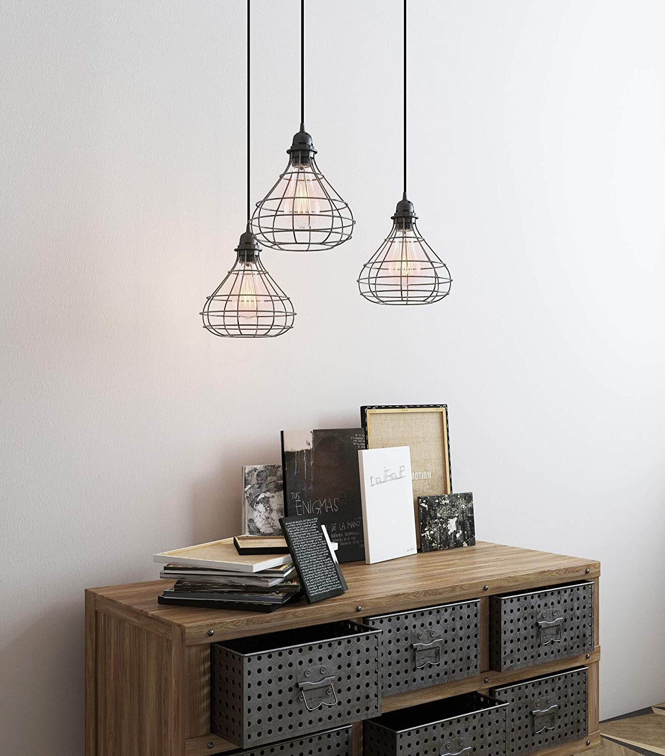 Industrial exposed light bulb cover