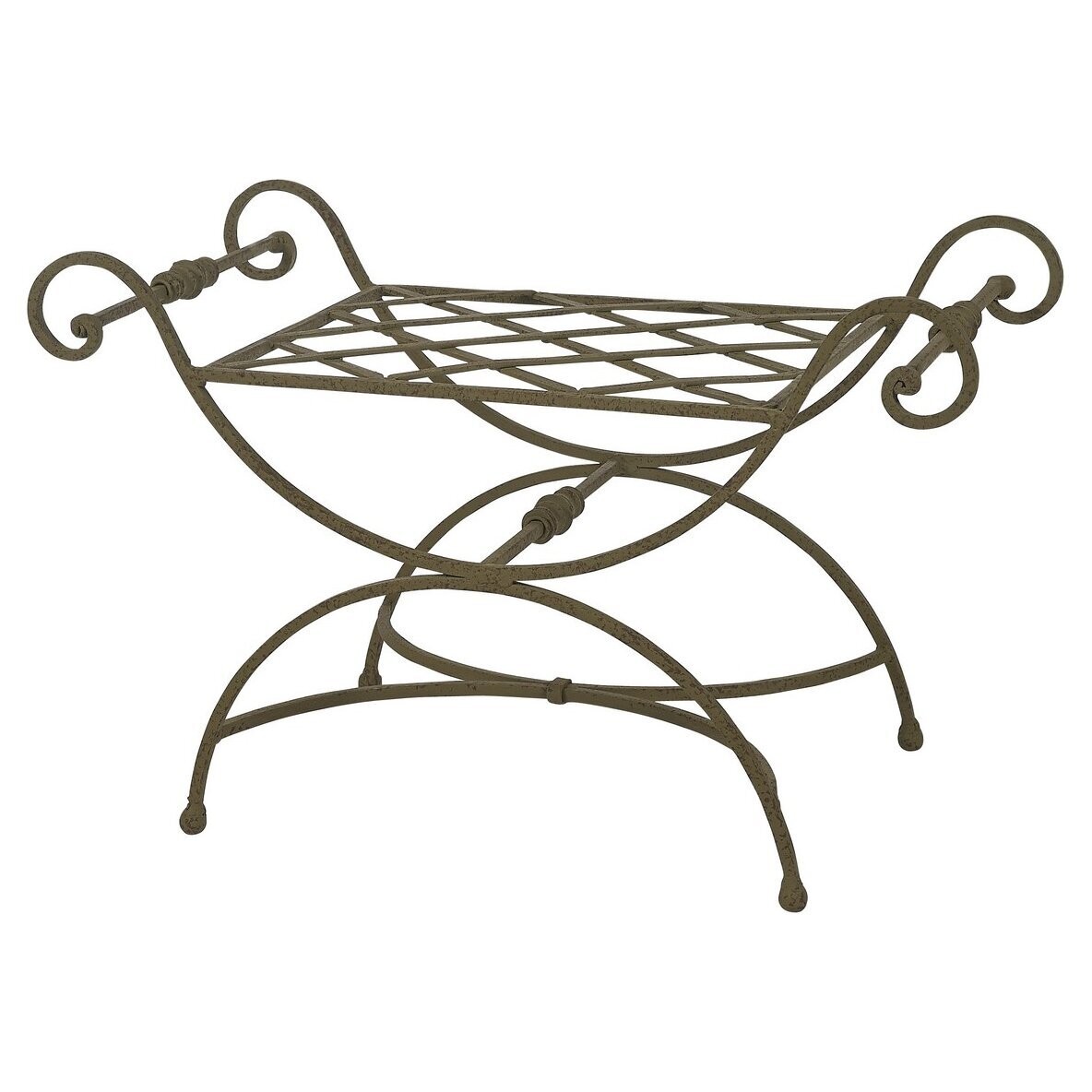 Iron Vanity Stool