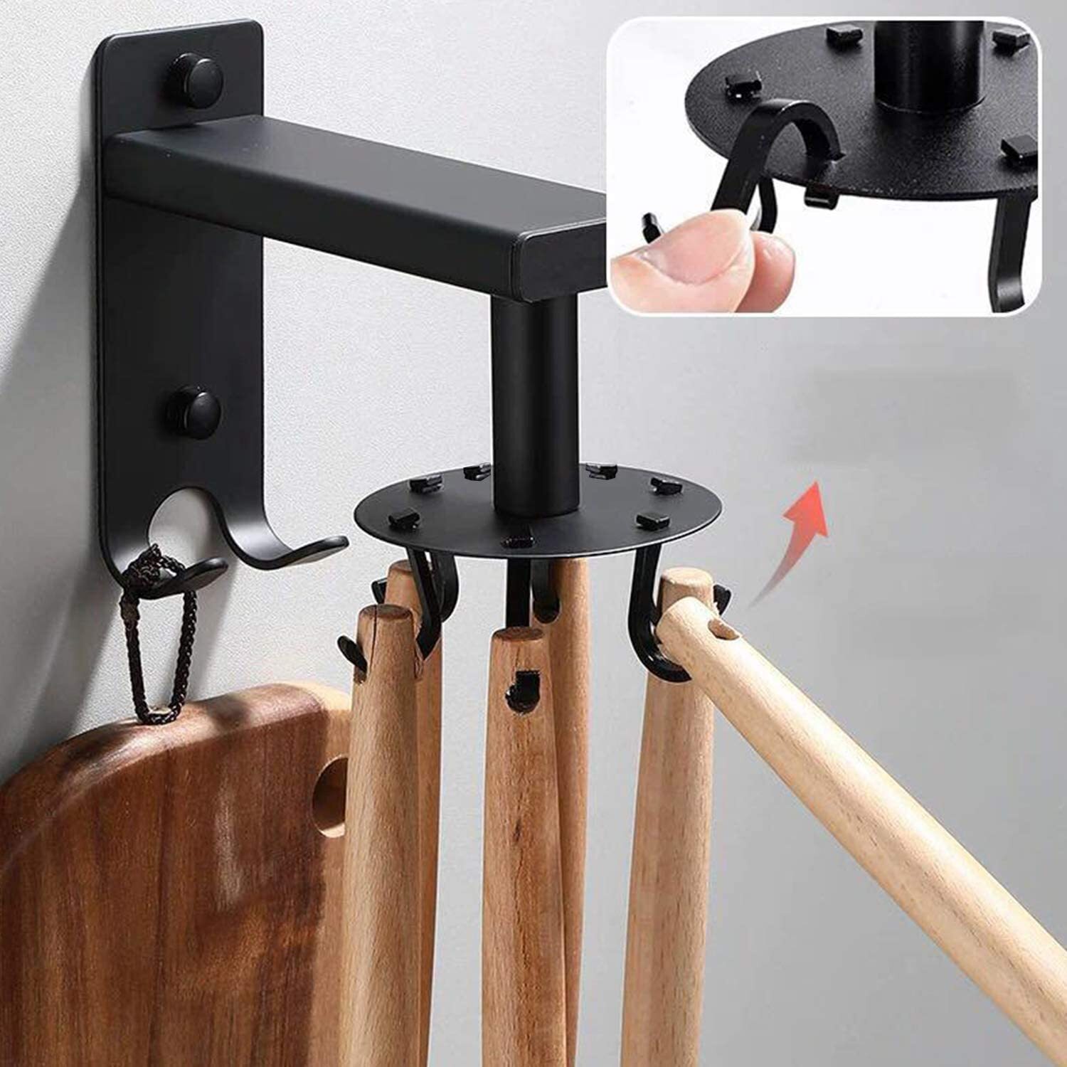 Kitchen Utensil Rack Wall Mounted
