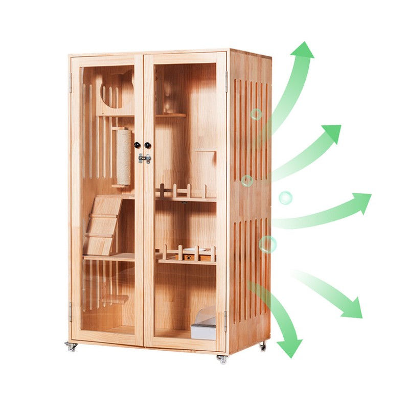 Large Cat Cabinet Enclosure