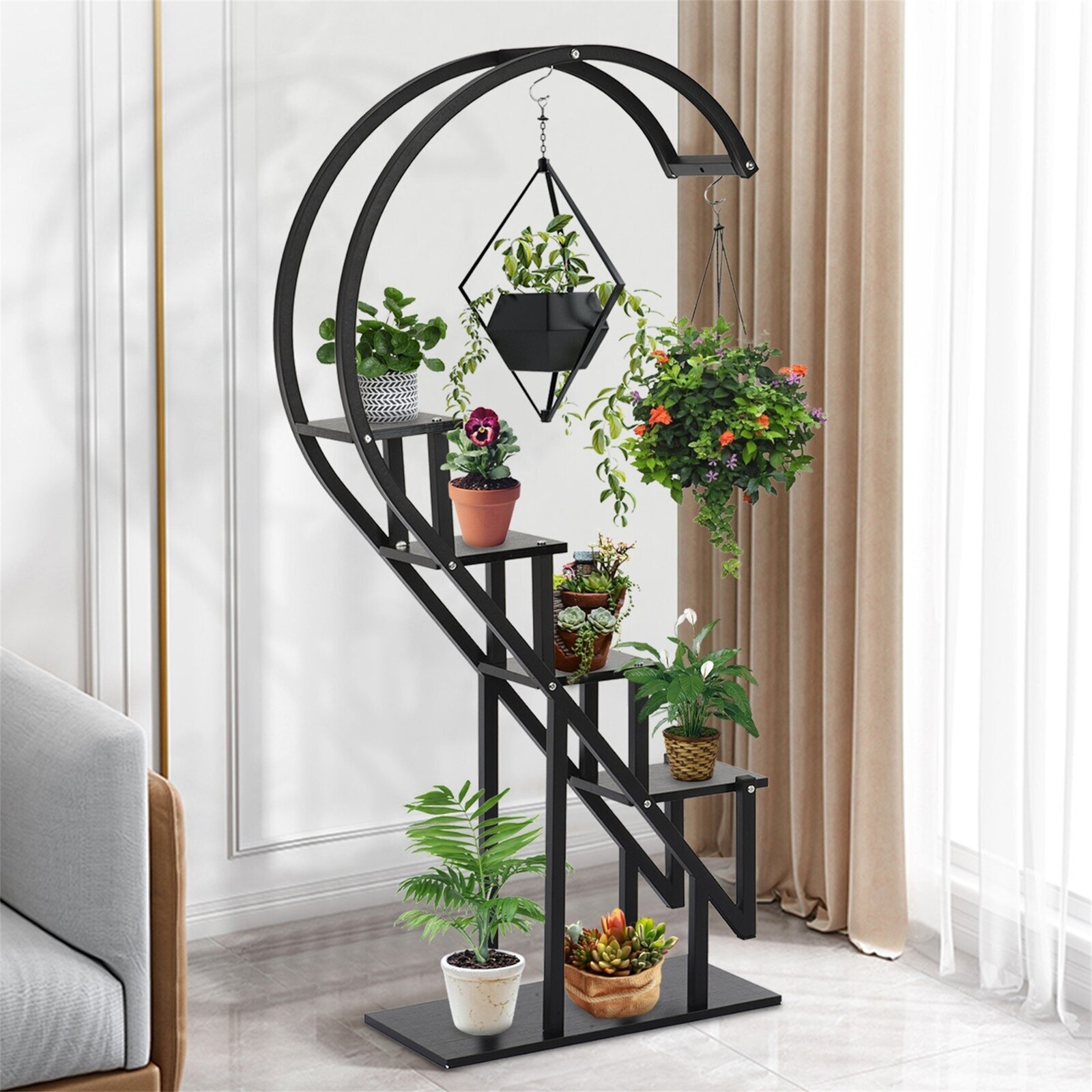 Large Stylish Flower Pot Stand Display