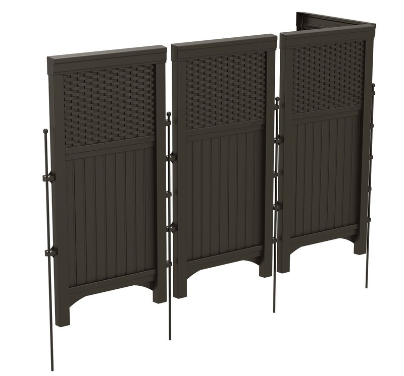 Larger decorative outdoor screen panels