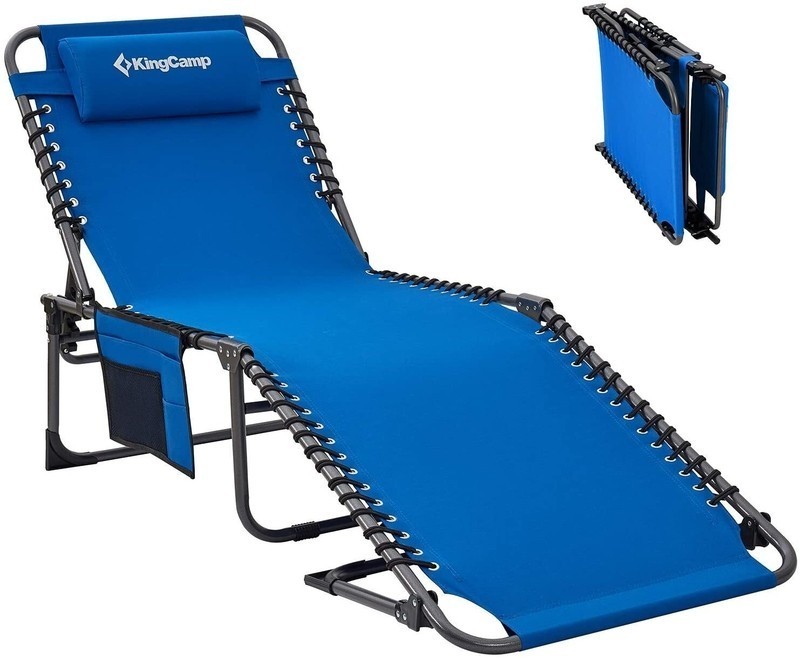 Lightweight Folding Beach Lounge Chair