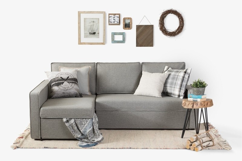 Live it Cozy Reversible Sleeper Sofa & Chaise