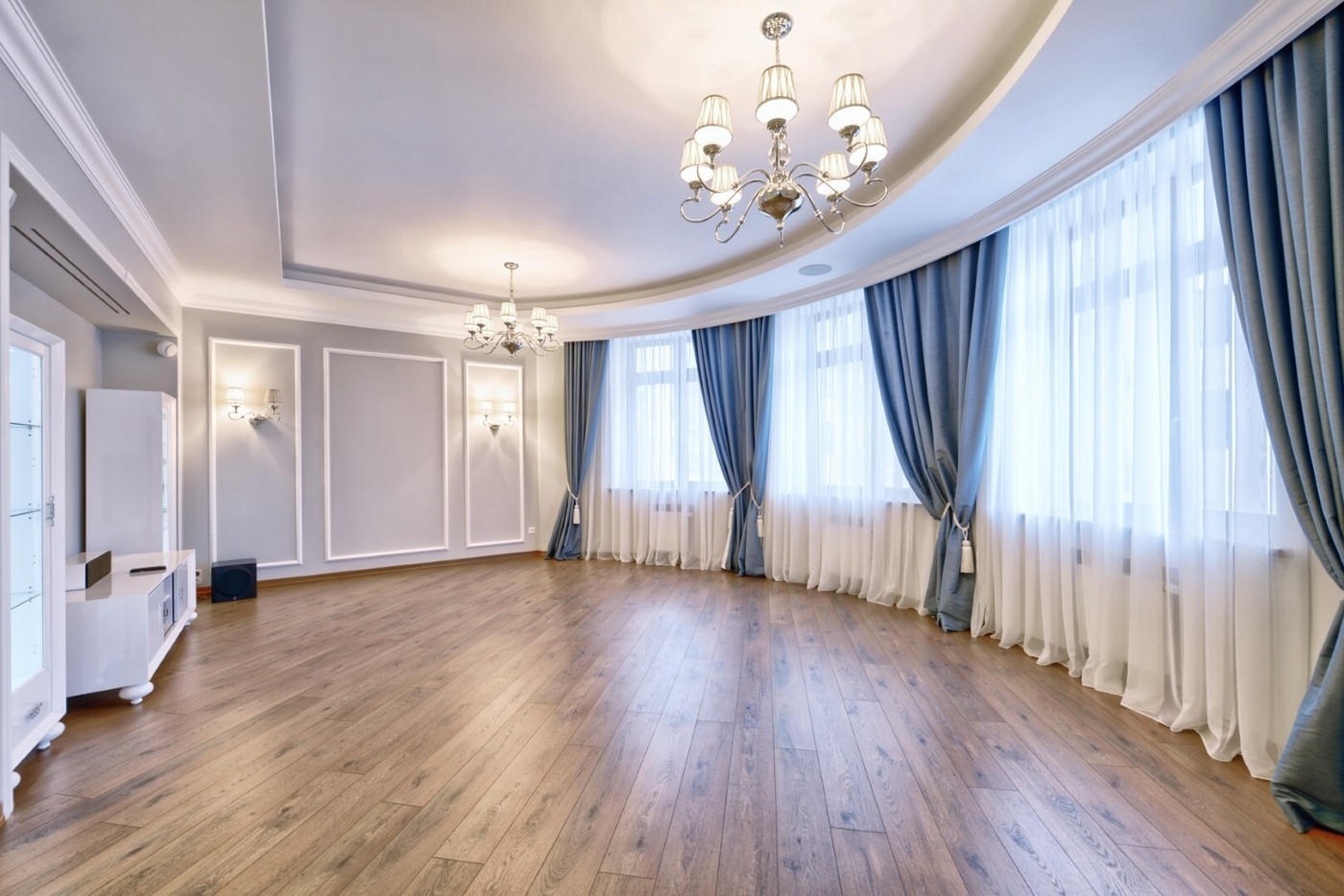 Luxurious curtains