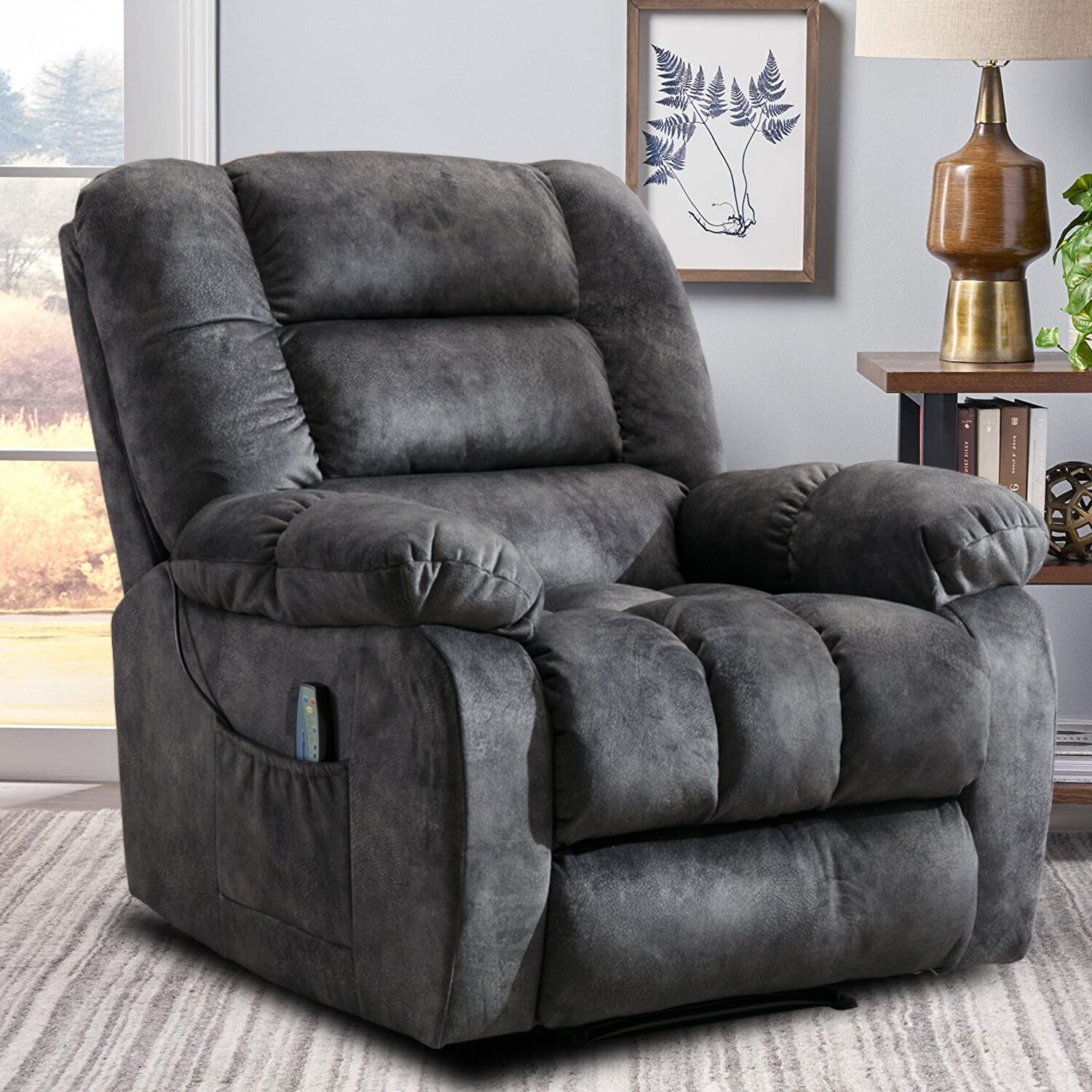 Luxury Heated Massage Recliner Chair