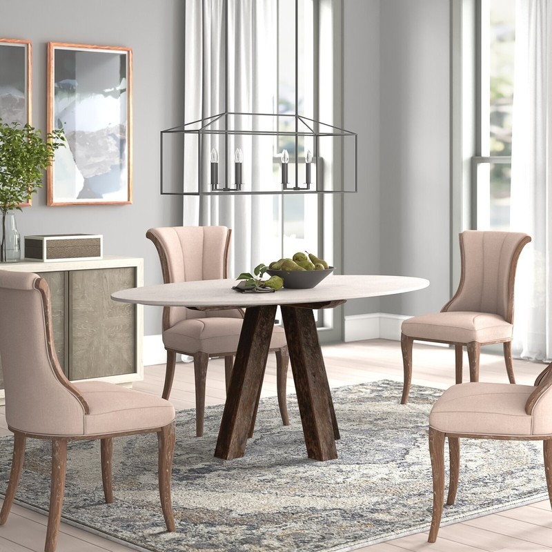 Marble Round Dining Table