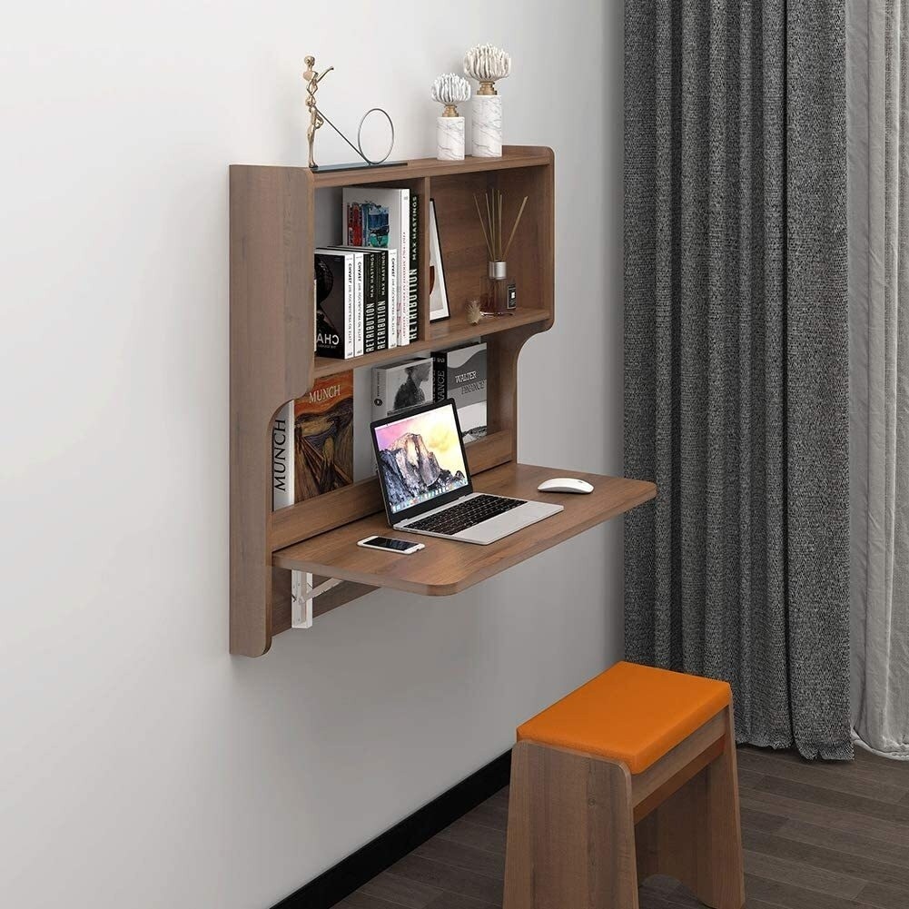 Mid Century Floating Desk