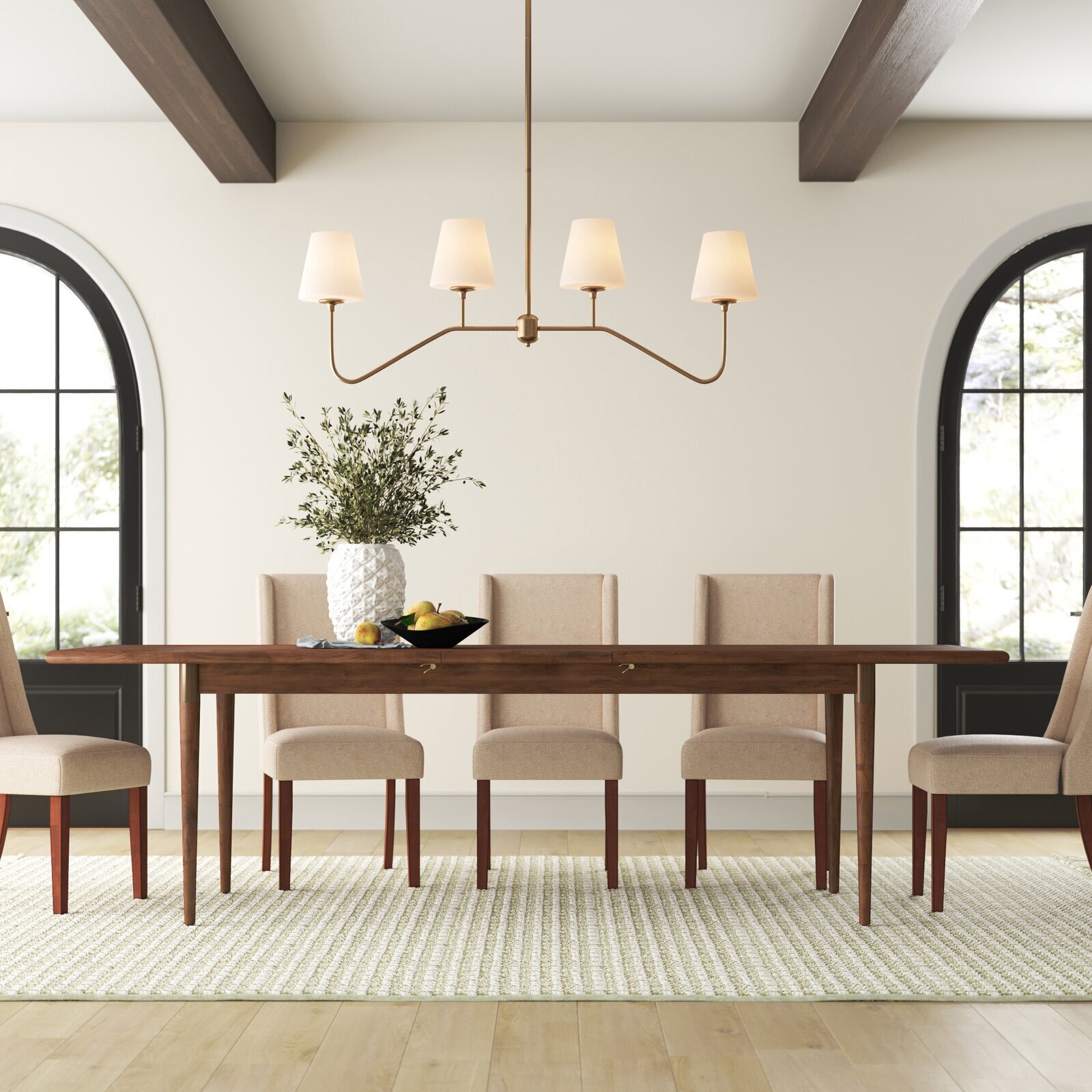 Mid Century Modern 12 Person Dining Table