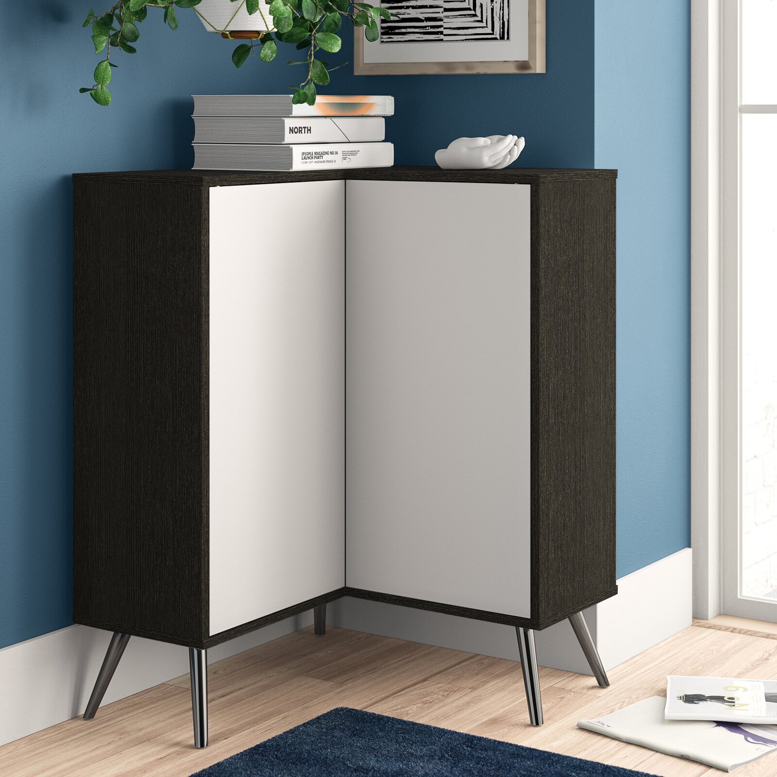 Minimalist Corner Chest of Drawers