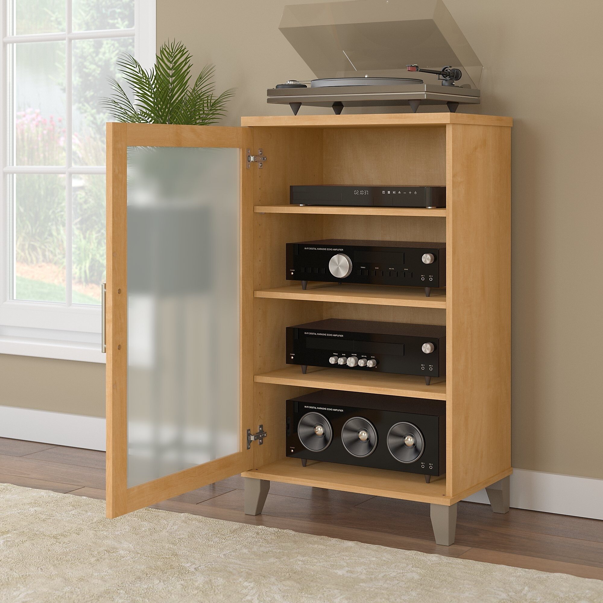 Wooden Stereo Cabinets