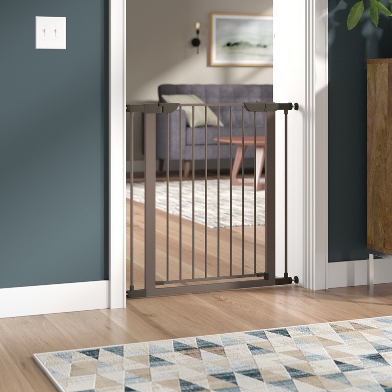 Mounted Dog Gate for Stairs