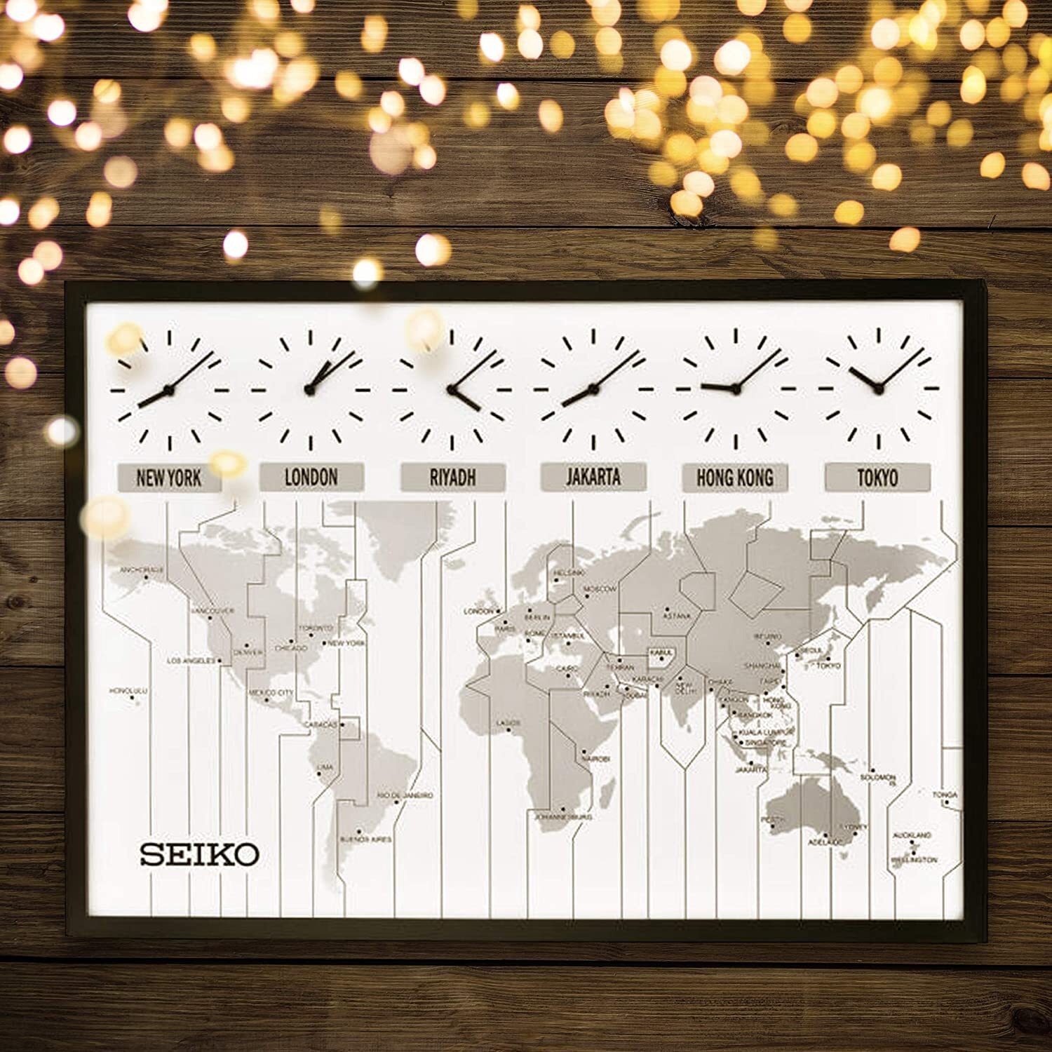 Multiple Time Zone Wall Clock