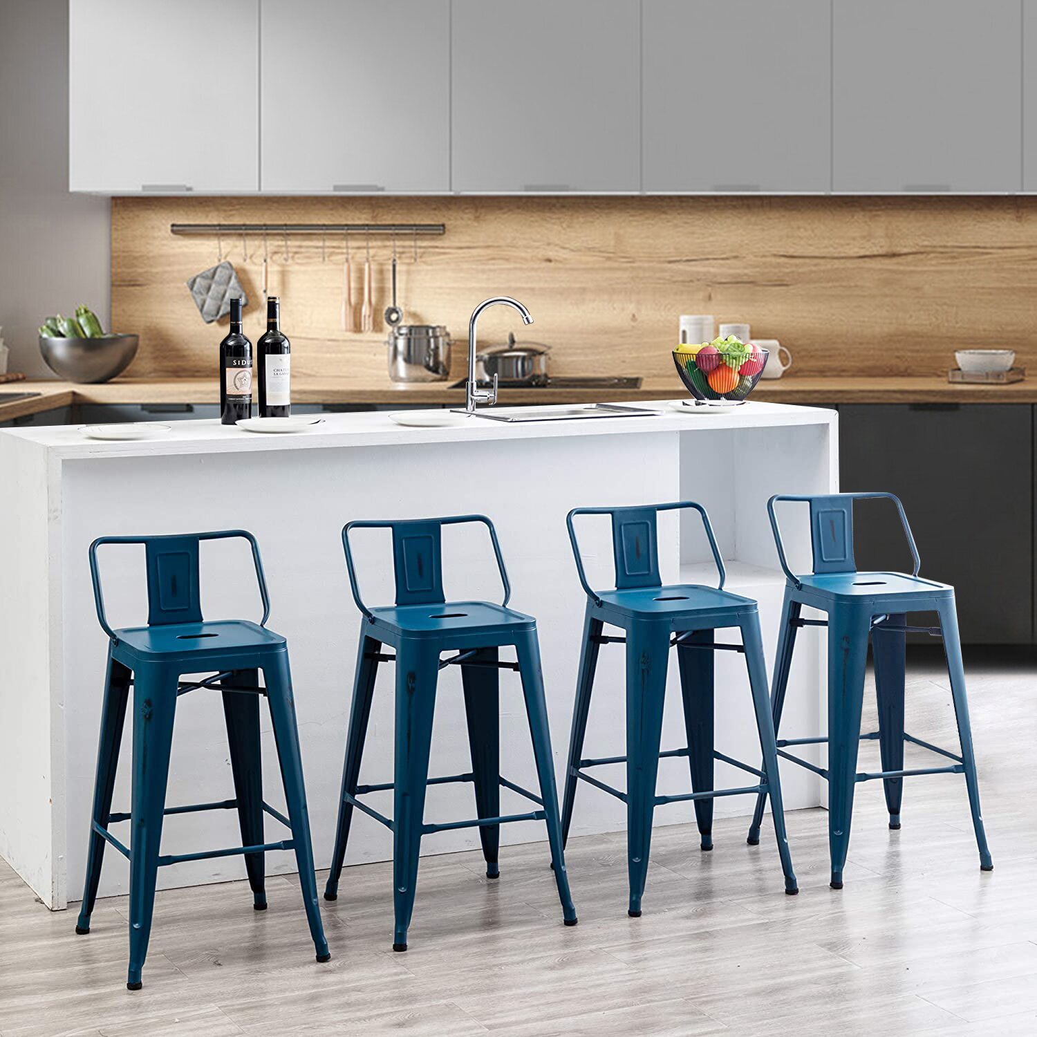 Nautical bar stools 