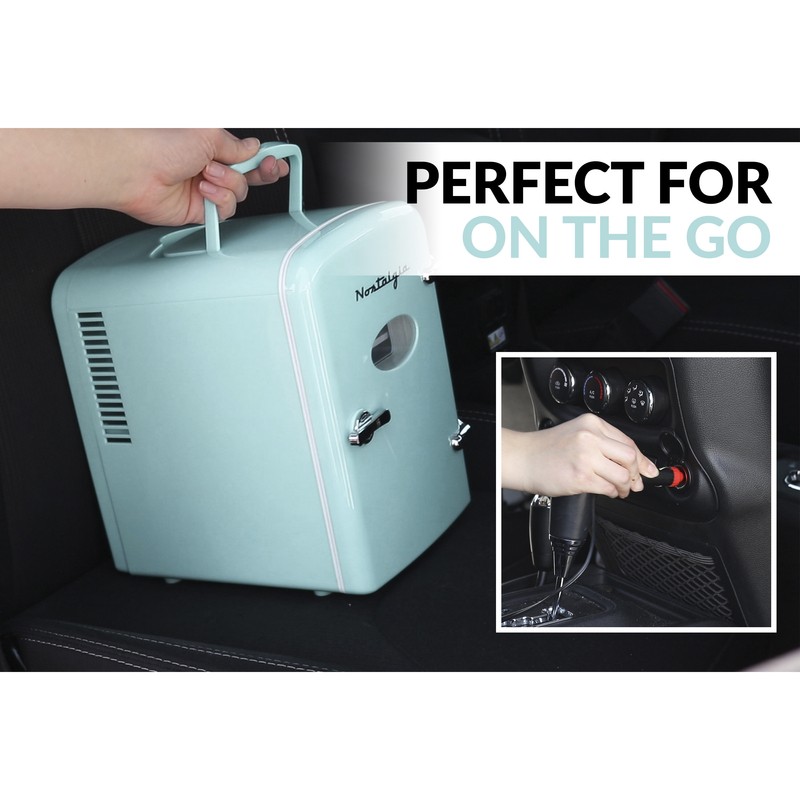 Nostalgia Retro Countertop Mini Fridge