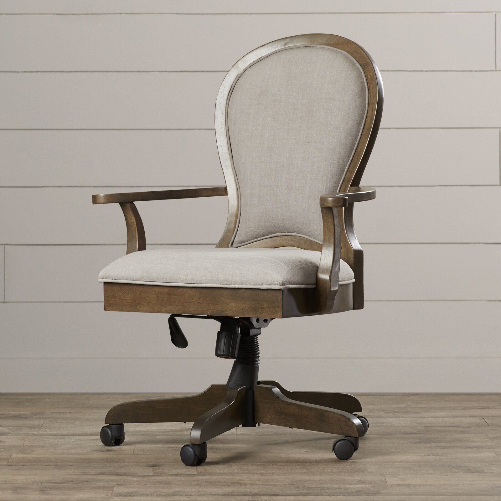 Plush victorian style dining chairs on wheels