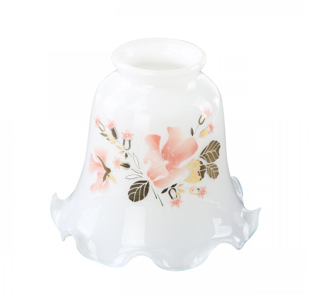 Porcelain Printed Glass Tulip Lamp Shade