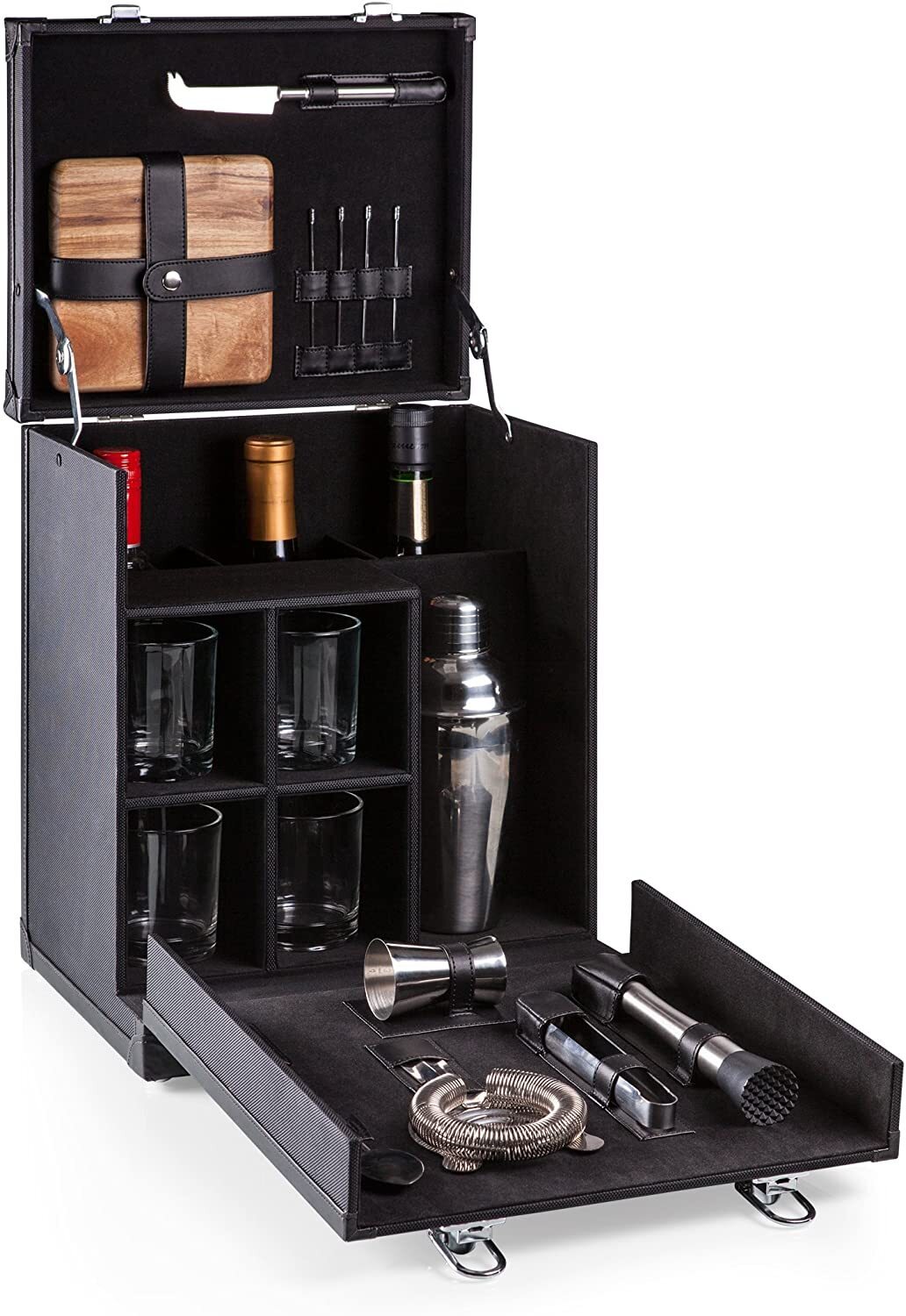 Portable Tabletop Mini Bar