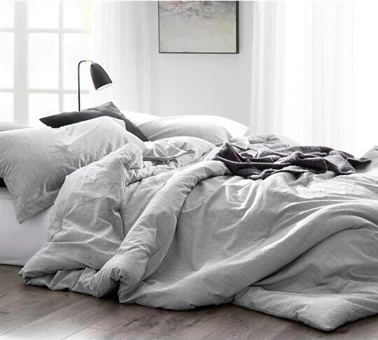 Relaxed Gray Masculine Comforter Set