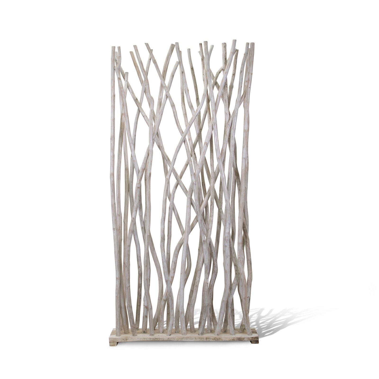 Rustic Raw Wood Single Panel Room Dividers