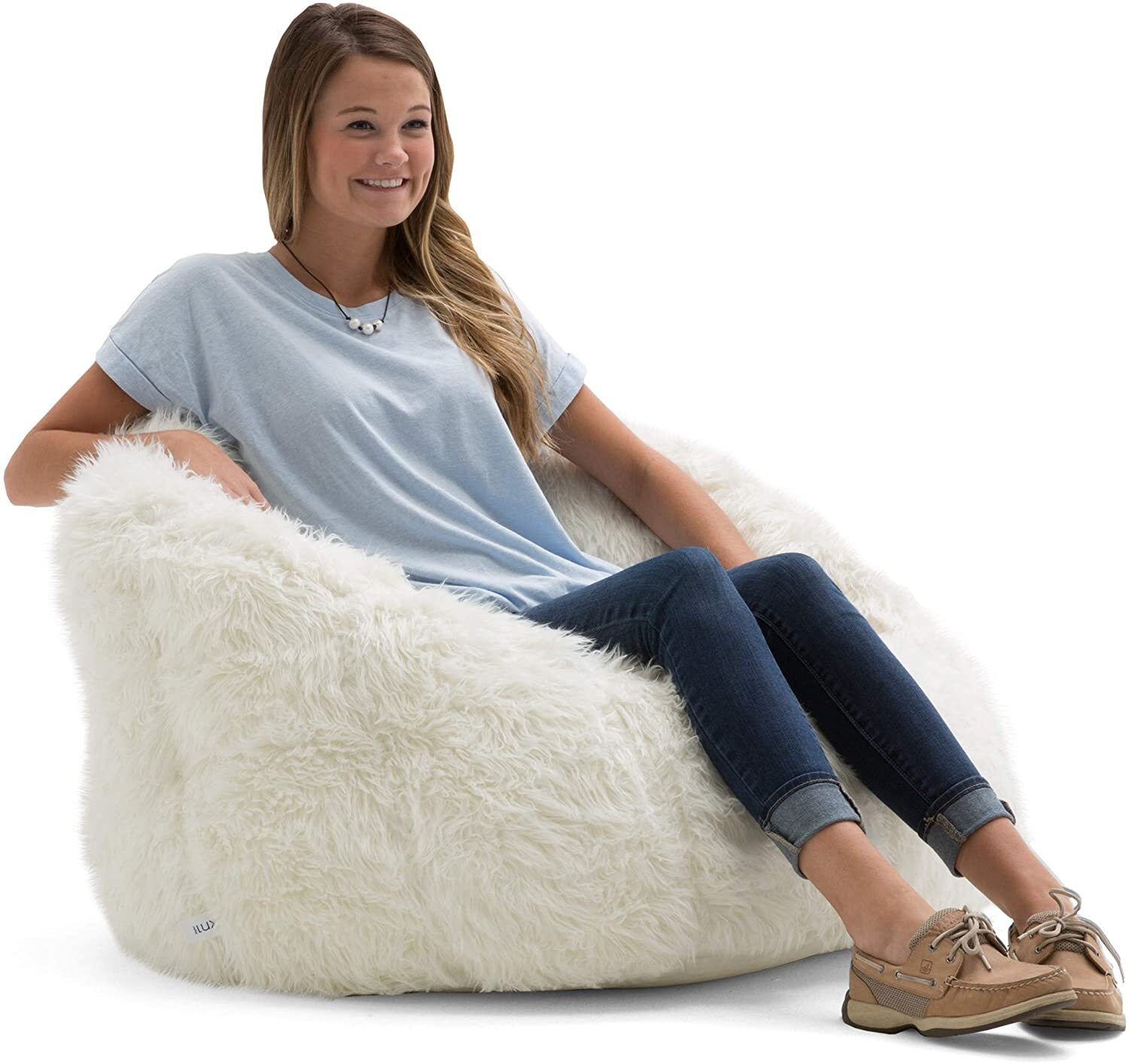 Shag Furry Bean Bag Chair