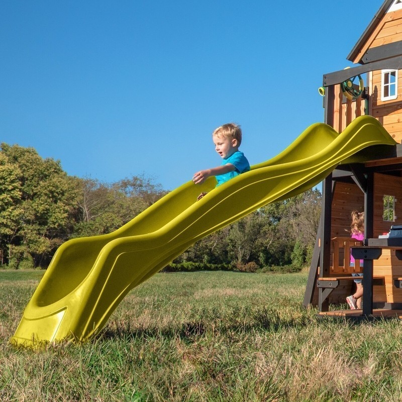 Simple backyard slide