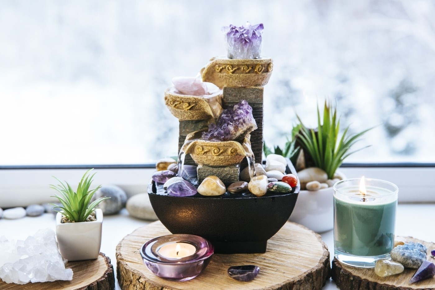 Small fountain