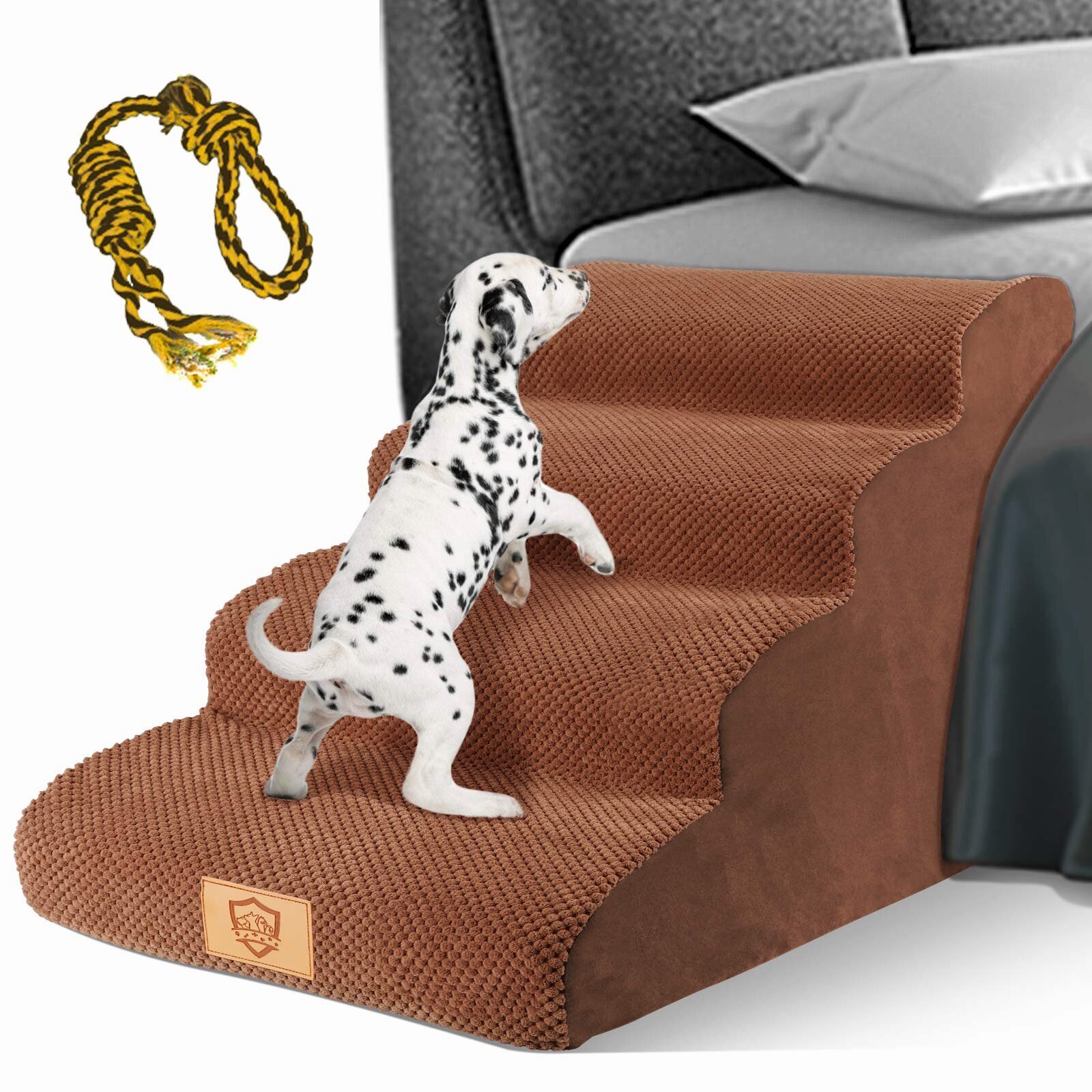 Soft Foam Dog Ladder For Old Dogs