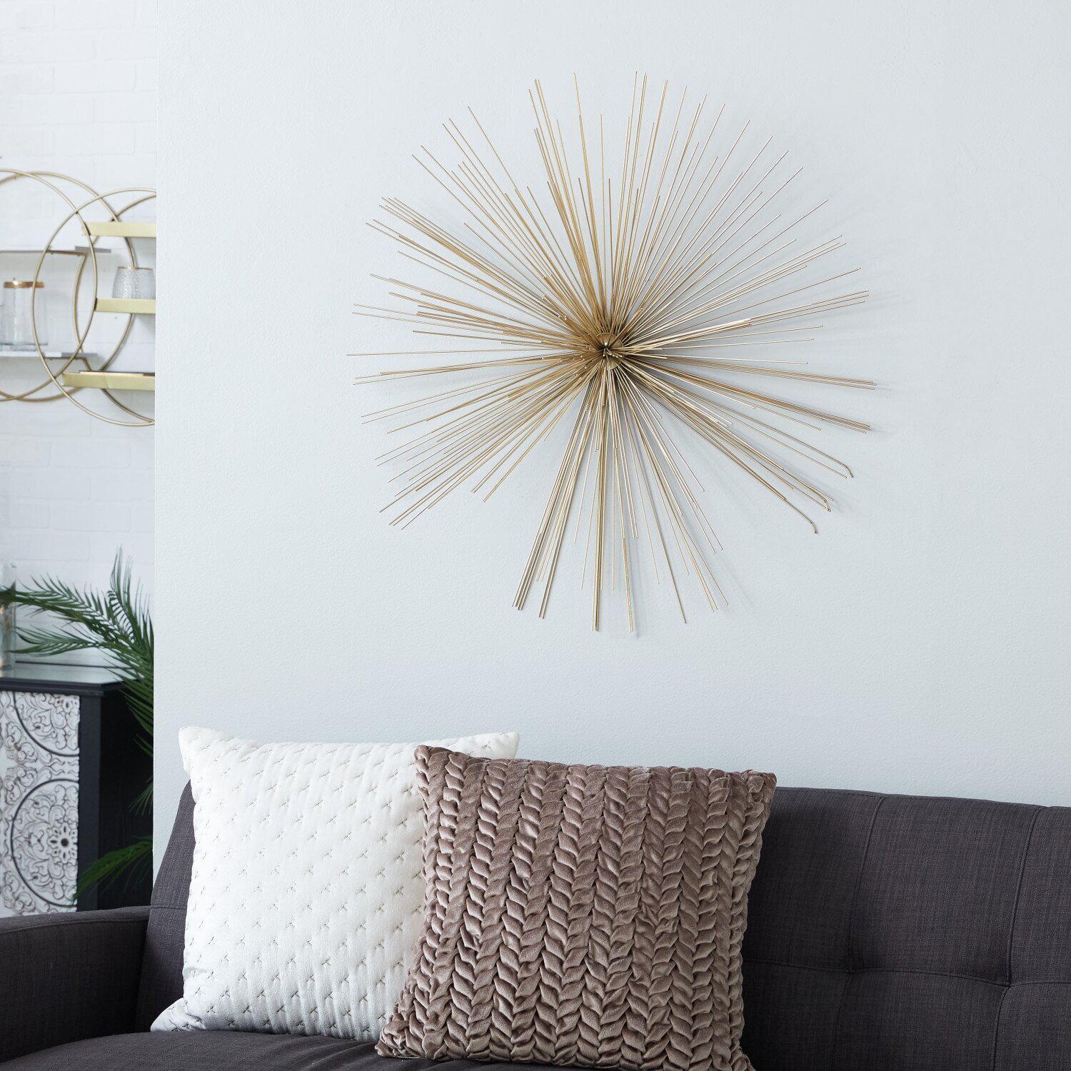 Starburst wall sculptures