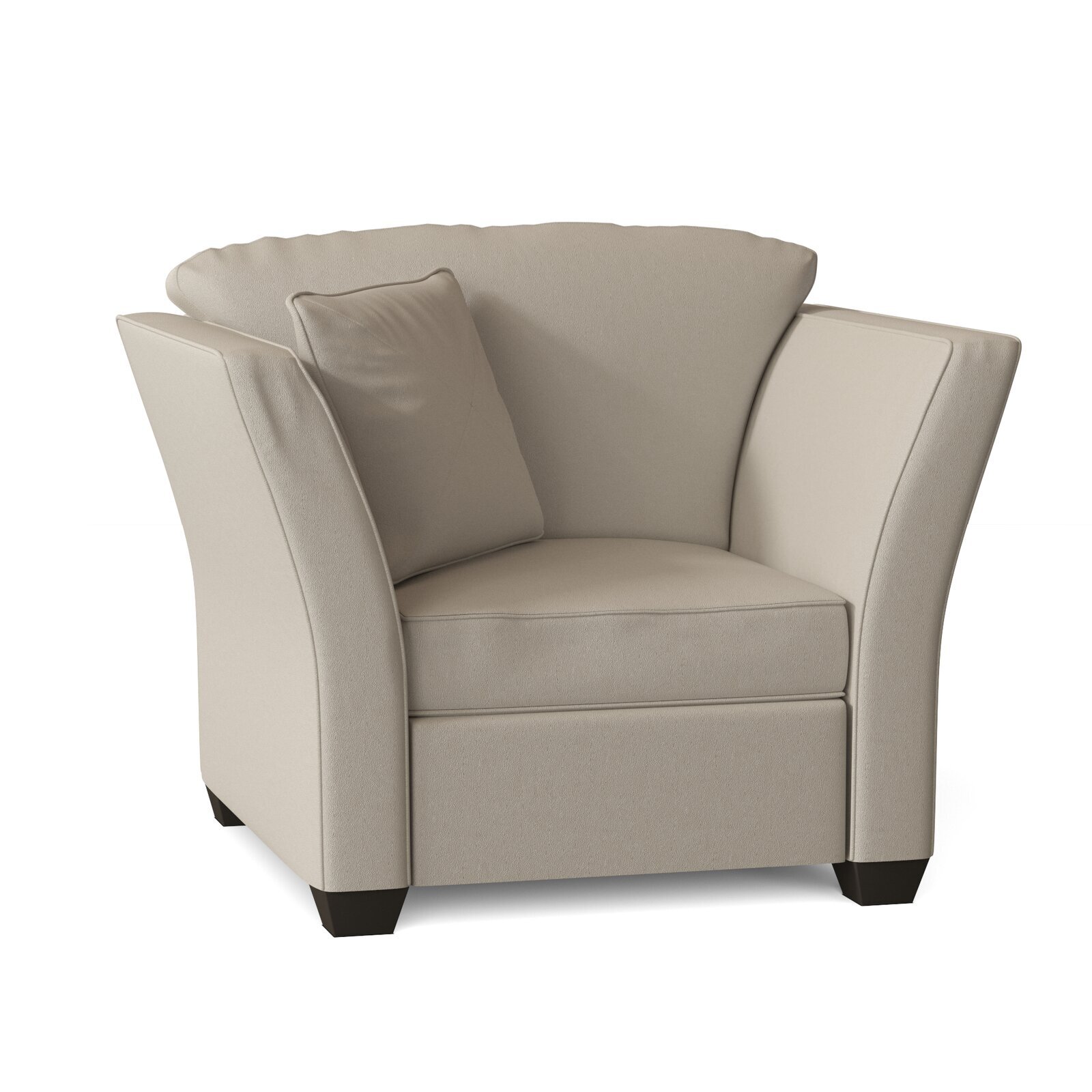 Statement cigar chair with interesting lines