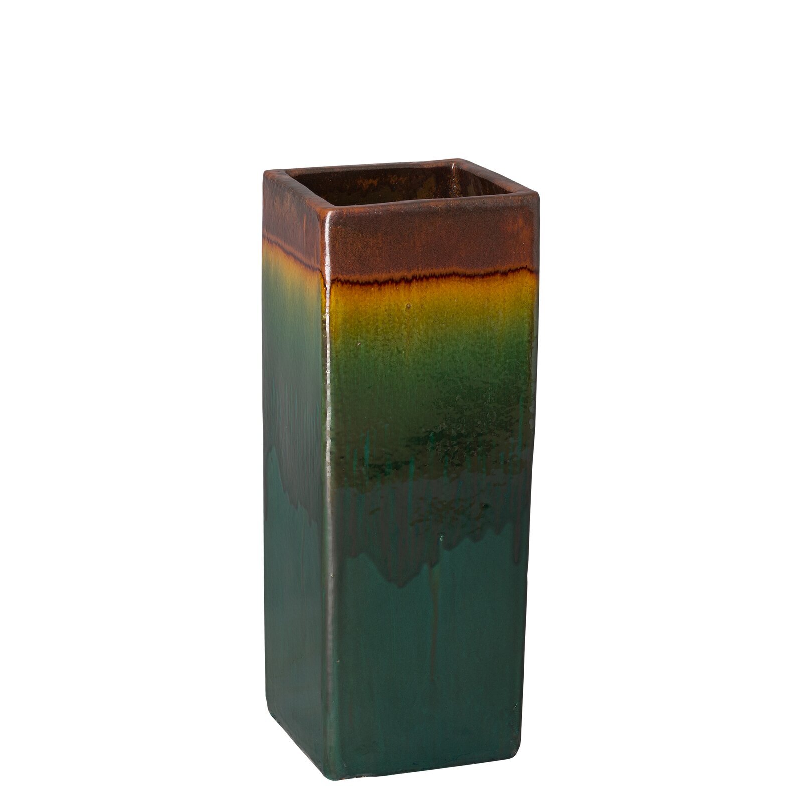 Statement tall ceramic planter