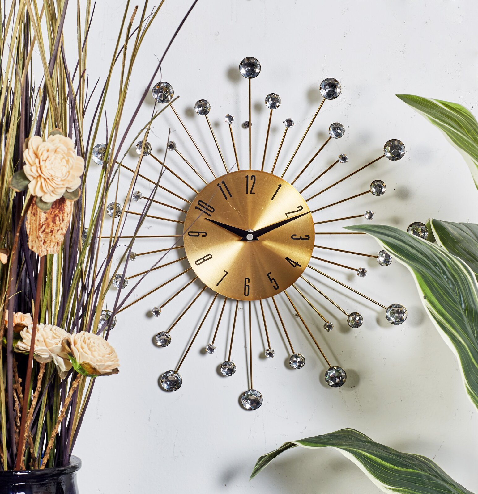 Sunburst shaped Ultra Modern Wall Clocks