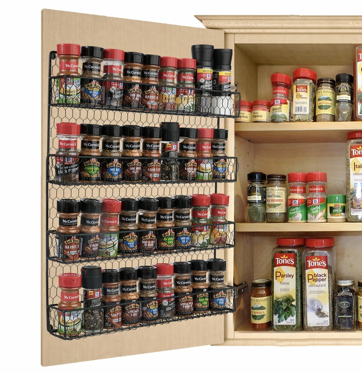 Tall Spice Rack